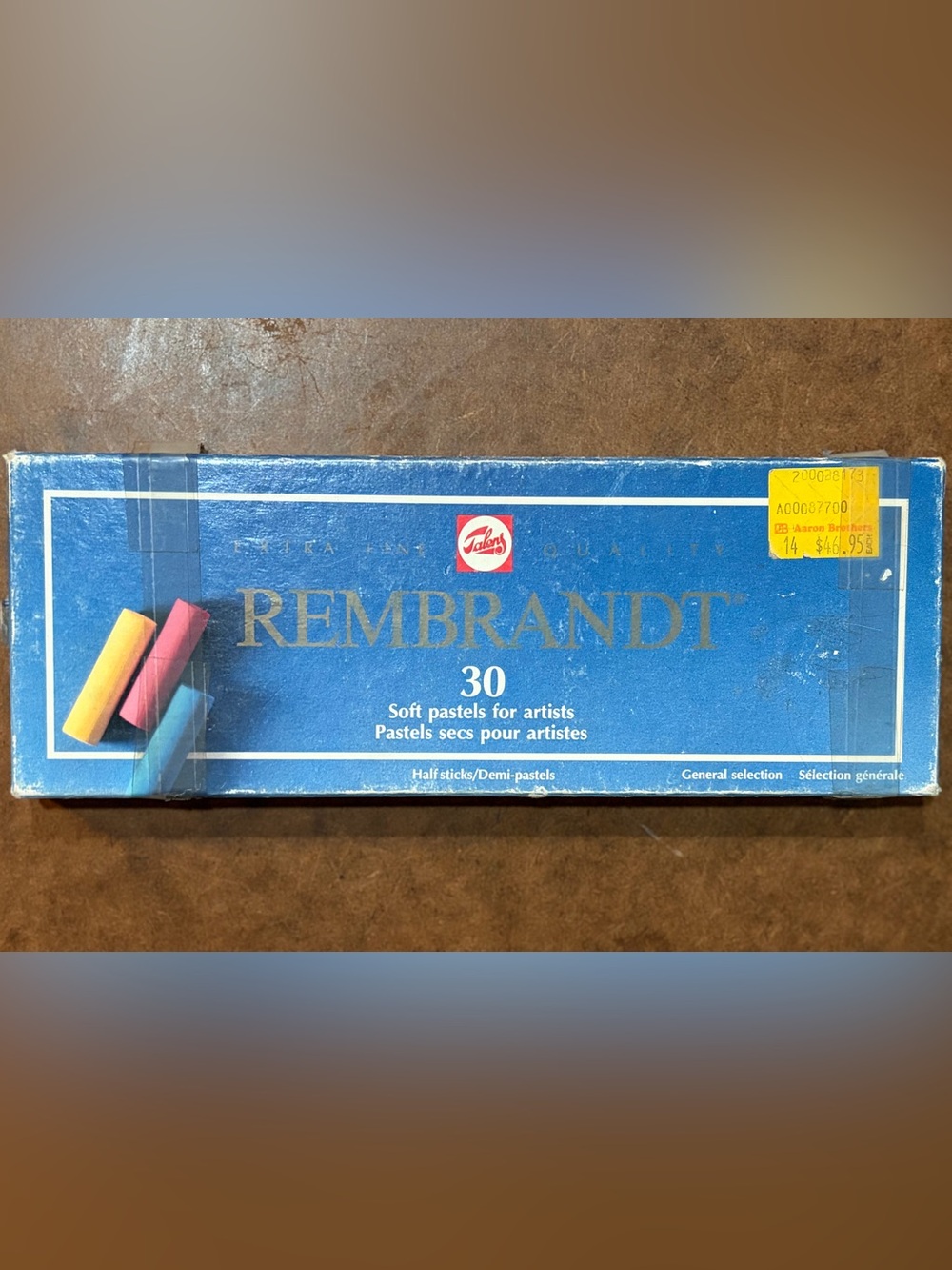 Vintage- Rembrandt Lightly Used- Soft Pastels Set - 30 Colors